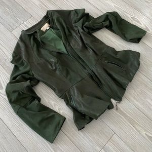 Green Suede Jacket